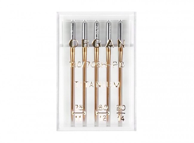 Иглы Organ Титаниум 5/75-90 Иглы Organ Титаниум 5/75-90