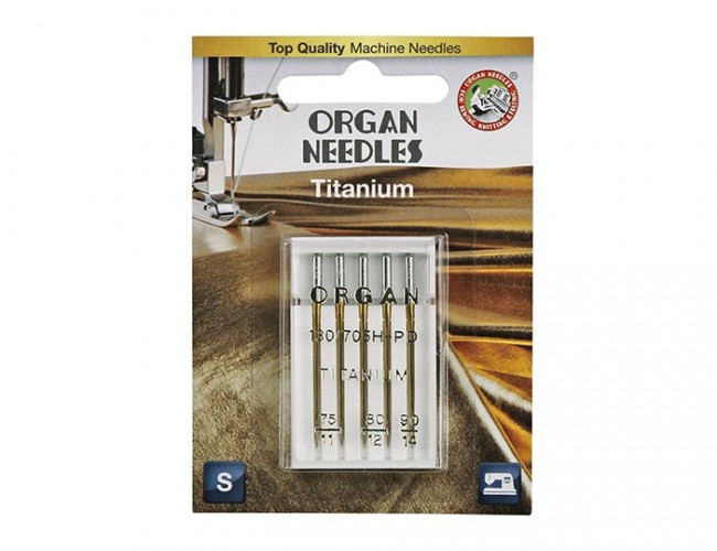 Иглы Organ Титаниум 5/75-90 блистер