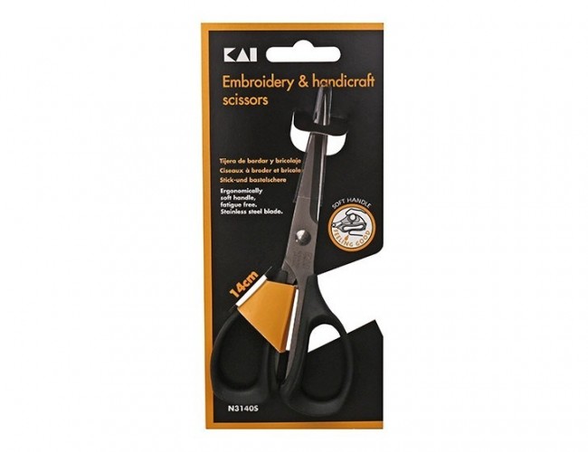 Ножницы для рукоделия и вышивки KAI N3140S, 140 мм