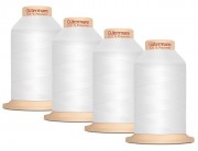 Комплект нитей для оверлока Gutermann Tera 180, 4 бобины по 2000 м, цвет - 800