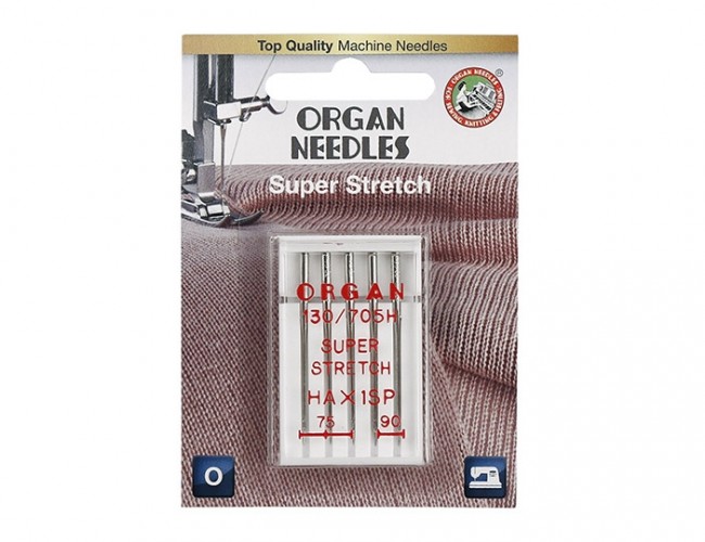 Иглы Organ Супер Стрейч 5/75-90 блистер Иглы Organ Супер Стрейч 5/75-90 блистер