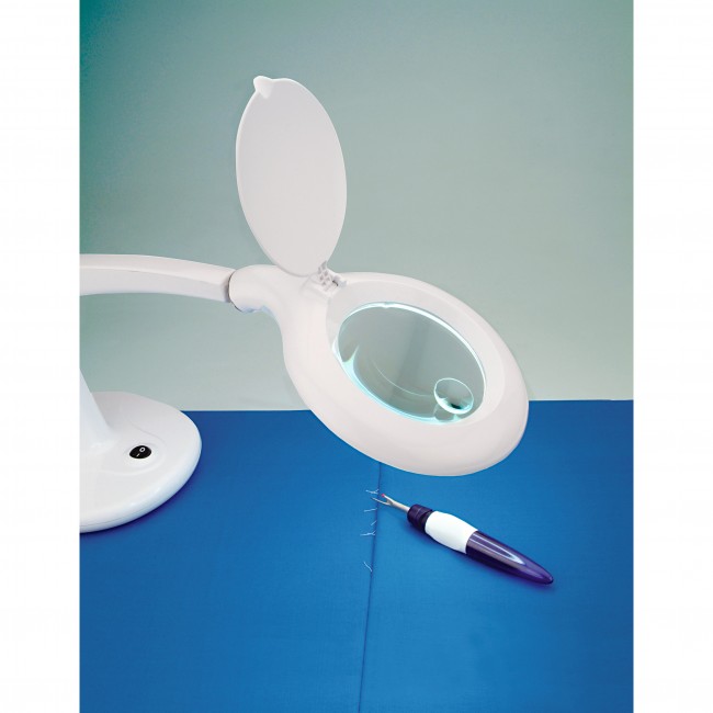 Лупа PRYM с подсветкой на подставке, 610714