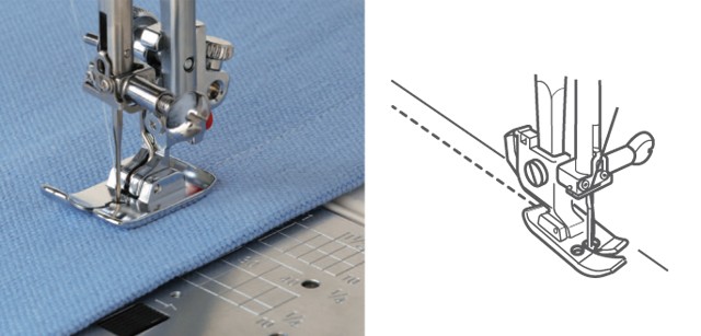 Прямострочная лапка Elna, 200-125-020