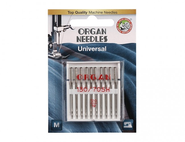 Иглы Organ Универсальные 10/120 блистер Иглы Organ Универсальные 10/120 блистер