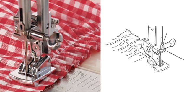 Лапка для сборок Elna, 200-124-029