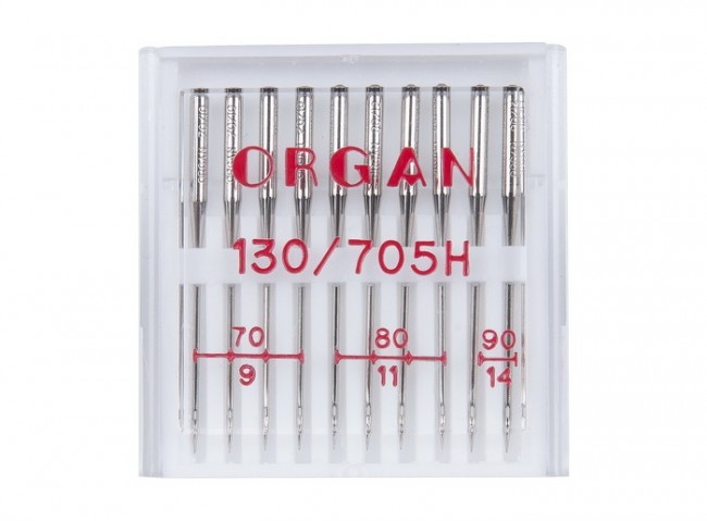Иглы Organ Универсальные 10/70-90 Иглы Organ Универсальные 10/70-90