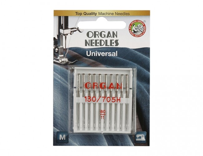Иглы Organ Универсальные 10/80 блистер Иглы Organ Универсальные 10/80 блистер