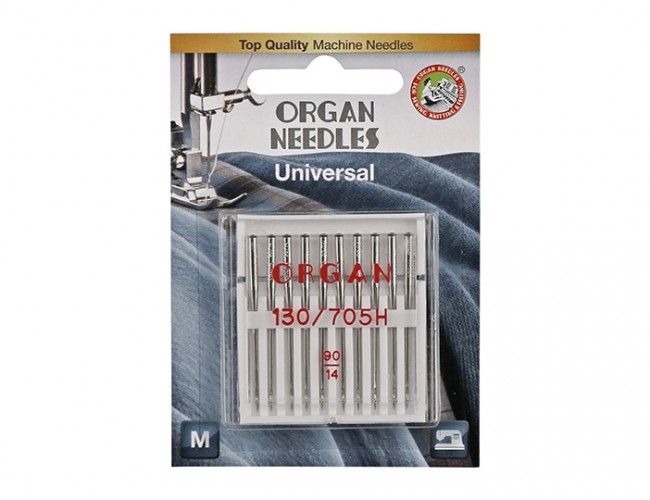 Иглы Organ Универсальные 10/90 блистер Иглы Organ Универсальные 10/90 блистер