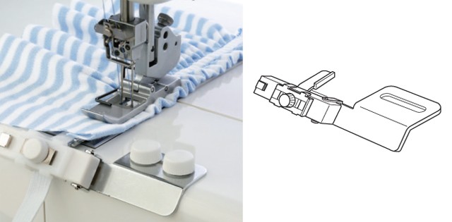 Приспособление для пришивания резинки Elna (9-13,5 мм), 795-817-117