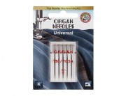 Иглы Organ Универсальные 5/80 блистер Иглы Organ Универсальные 5/80 блистер