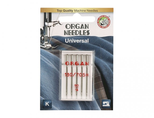 Иглы Organ Универсальные 5/90 блистер