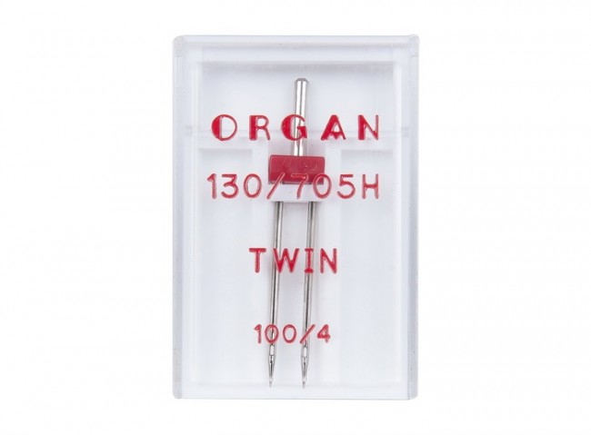 Иглы Organ Двойные 1-100/4 Иглы Organ Двойные 1-100/4
