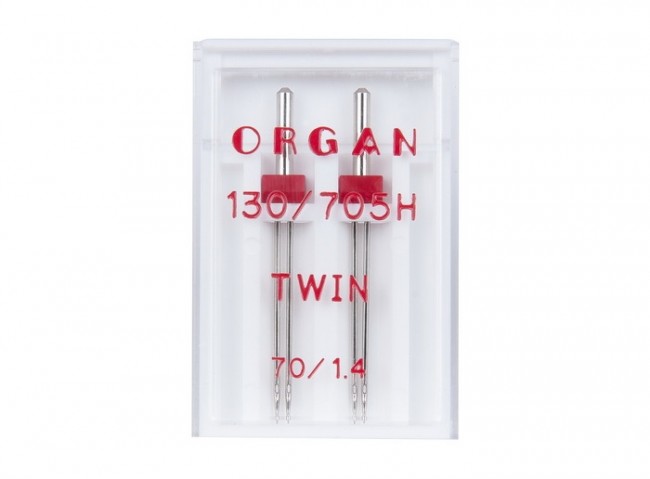 Иглы Organ Двойные 2-70/1.4 Иглы Organ Двойные 2-70/1.4