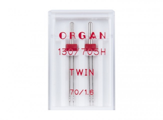 Иглы Organ Двойные 2-70/1.6 Иглы Organ Двойные 2-70/1.6