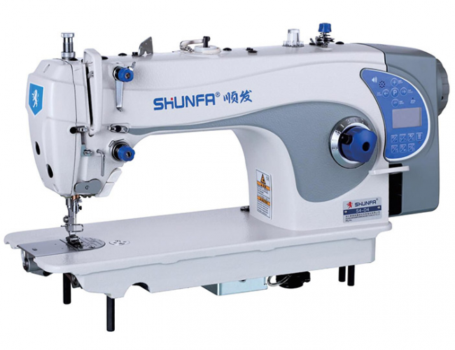 Высокоскоростная одноигольная швейная машина челночного стежка SHUNFA S4-D4 Высокоскоростная одноигольная швейная машина челночного стежка SHUNFA S4-D4