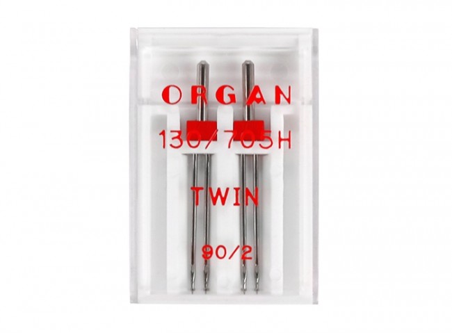 Иглы Organ Двойные 2-90/2 Иглы Organ Двойные 2-90/2