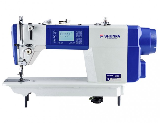 Высокоскоростная одноигольная швейная машина челночного стежка SHUNFA S610