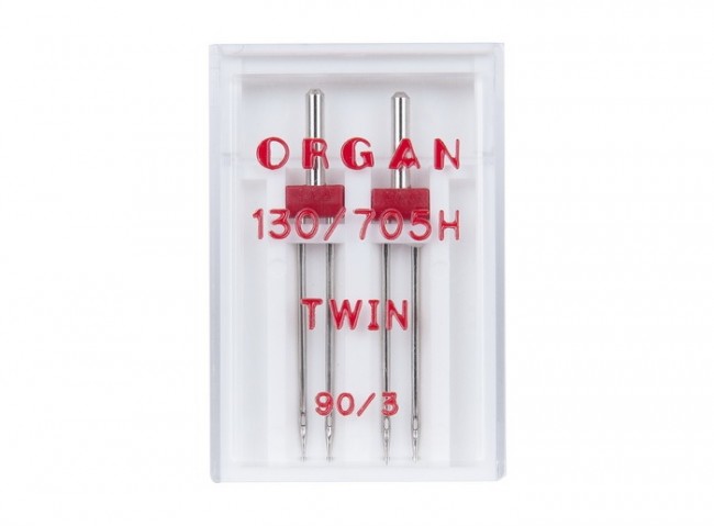 Иглы Organ Двойные 2-90/3 Иглы Organ Двойные 2-90/3