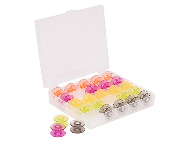 Набор шпулек для бытовых швейных машин ТЕХМАКС, 25 шт.