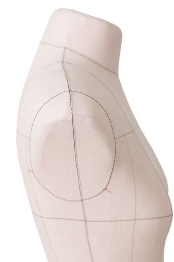 Манекен женский мягкий портновский Royal Dress forms Monica, размер 50, бежевый