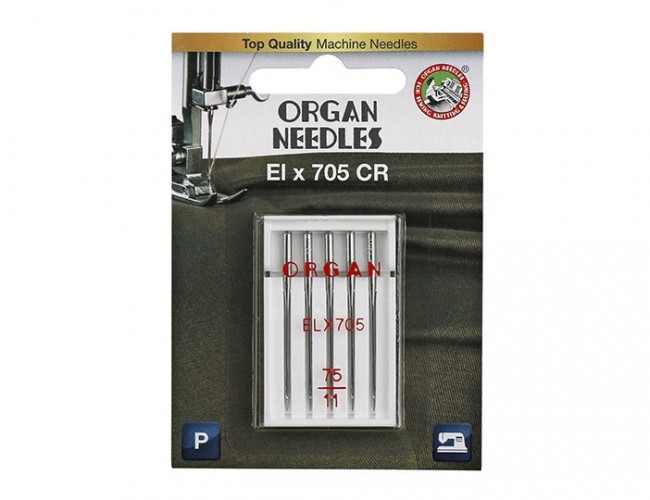 Иглы Organ EL x 705 5/75 блистер